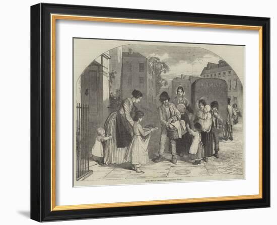 Good Friday Cross Buns-Myles Birket Foster-Framed Giclee Print