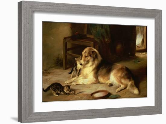 Good Friends, 1903-Walter Hunt-Framed Giclee Print