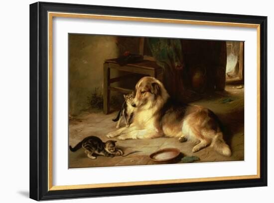 Good Friends, 1903-Walter Hunt-Framed Giclee Print