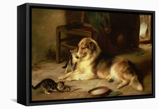 Good Friends, 1903-Walter Hunt-Framed Premier Image Canvas