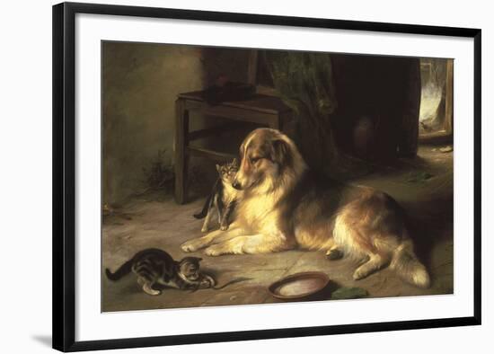 Good Friends-Walter Hunt-Framed Premium Giclee Print