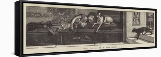 Good Friends-Sir Lawrence Alma-Tadema-Framed Premier Image Canvas