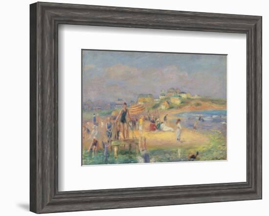 Good Harbor Beach, c.1919-William Glackens-Framed Art Print