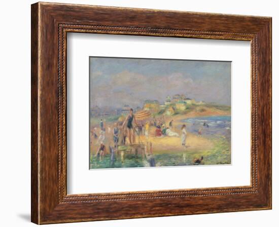 Good Harbor Beach, c.1919-William Glackens-Framed Art Print