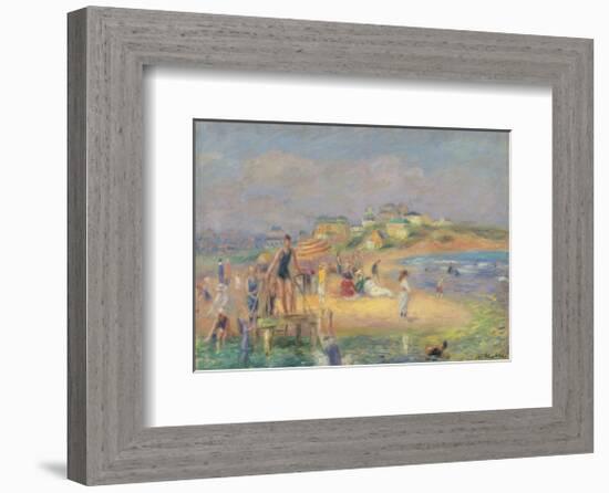 Good Harbor Beach, c.1919-William Glackens-Framed Art Print