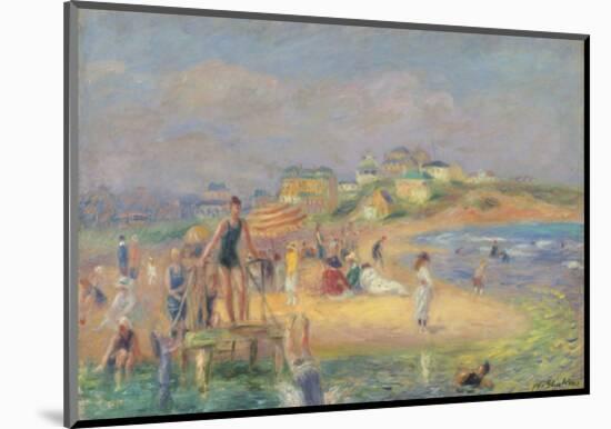 Good Harbor Beach, c.1919-William Glackens-Mounted Art Print