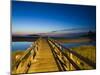 Good Harbour Beach Footbridge, Gloucester, Cape Ann, Massachusetts, USA-Walter Bibikow-Mounted Photographic Print