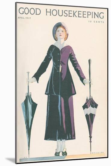 Good Housekeeping, April 1917-null-Mounted Art Print