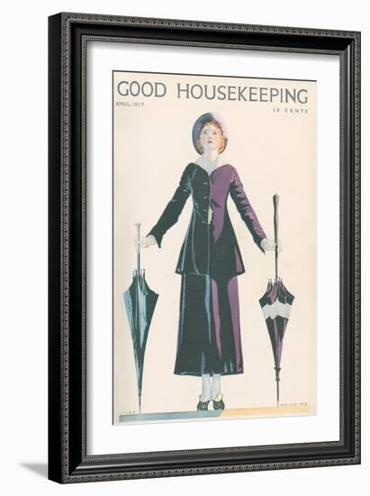 Good Housekeeping, April 1917-null-Framed Art Print