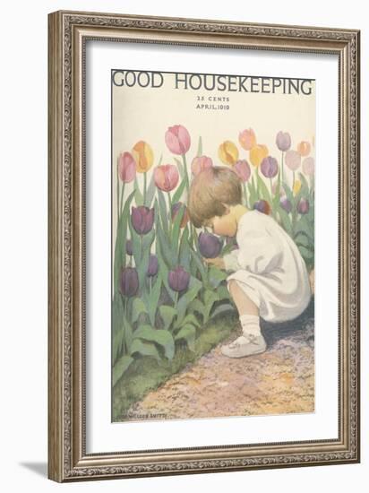 Good Housekeeping, April 1919-null-Framed Art Print