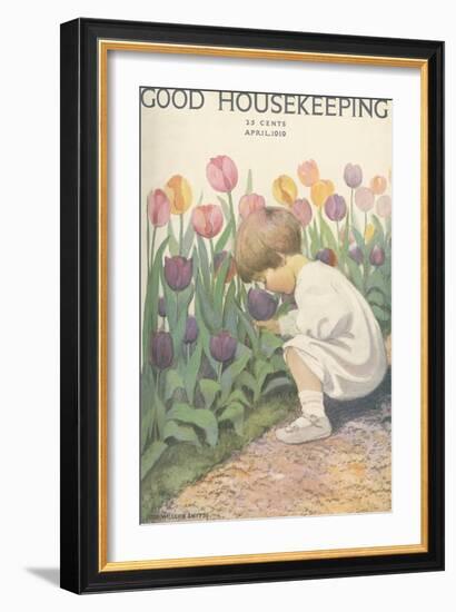 Good Housekeeping, April 1919-null-Framed Art Print