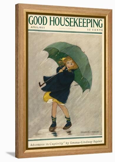 Good Housekeeping, April 1922-Jessie Willcox-Smith-Framed Stretched Canvas