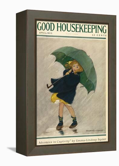 Good Housekeeping, April 1922-Jessie Willcox-Smith-Framed Stretched Canvas