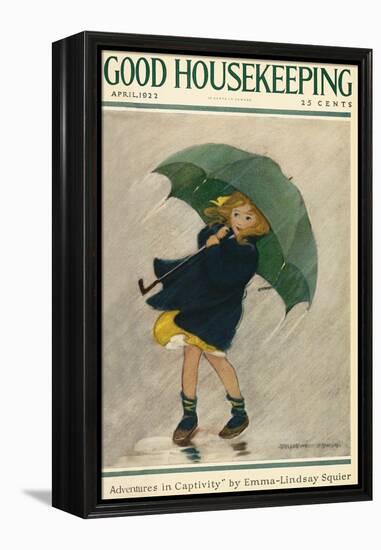 Good Housekeeping, April 1922-Jessie Willcox-Smith-Framed Stretched Canvas