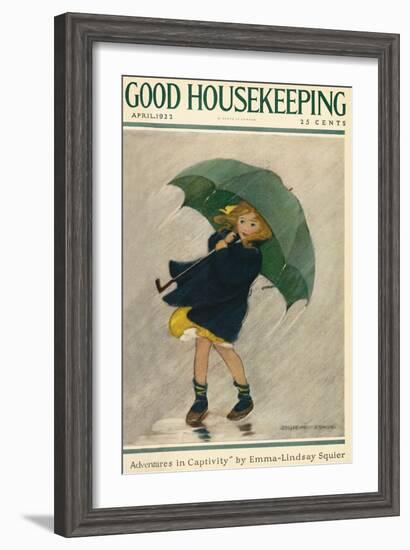 Good Housekeeping, April 1922-Jessie Willcox-Smith-Framed Art Print