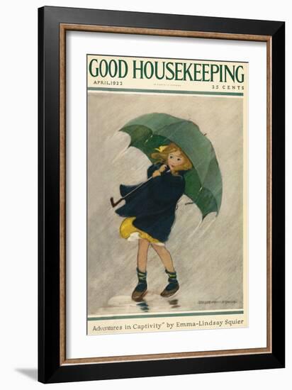 Good Housekeeping, April 1922-Jessie Willcox-Smith-Framed Art Print