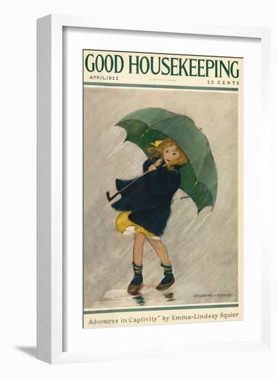 Good Housekeeping, April 1922-Jessie Willcox-Smith-Framed Art Print