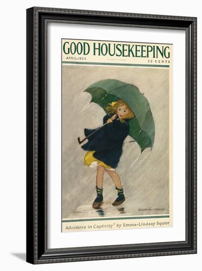 Good Housekeeping, April 1922-Jessie Willcox-Smith-Framed Art Print