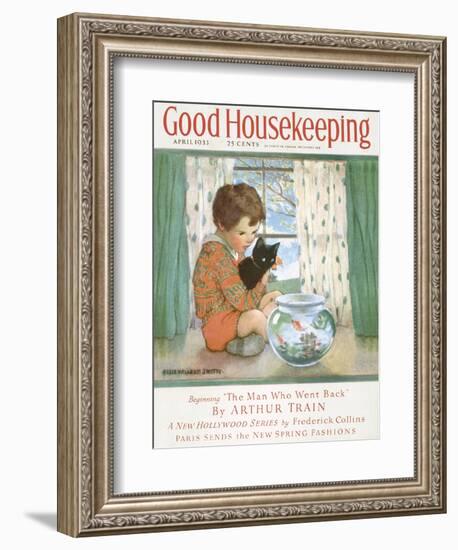 Good Housekeeping, April 1933-null-Framed Art Print