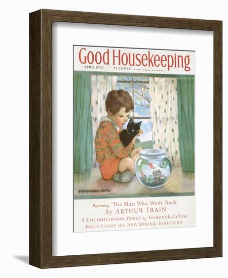 Good Housekeeping, April 1933-null-Framed Art Print