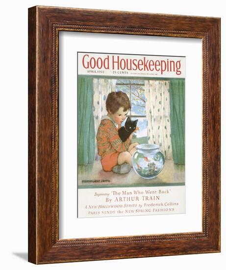 Good Housekeeping, April 1933-null-Framed Art Print