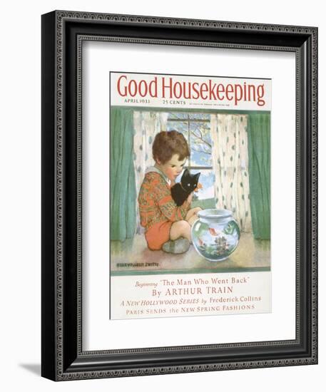 Good Housekeeping, April 1933-null-Framed Art Print