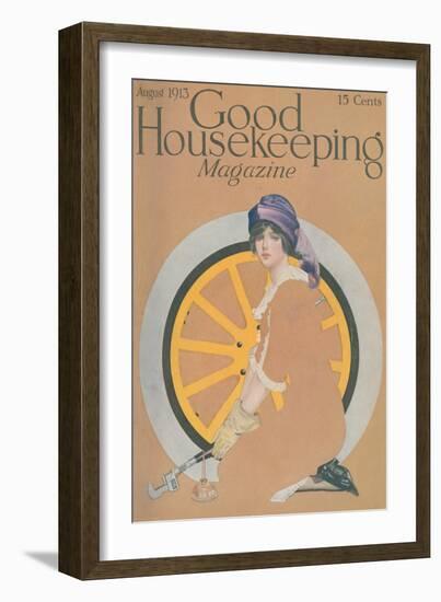 Good Housekeeping, August 1913-null-Framed Art Print