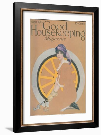 Good Housekeeping, August 1913-null-Framed Art Print