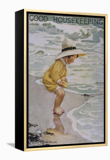 Good Housekeeping, August, 1918-null-Framed Stretched Canvas