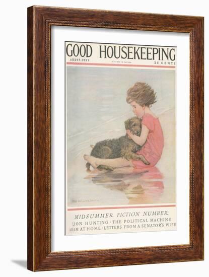 Good Housekeeping, August 1922-null-Framed Art Print