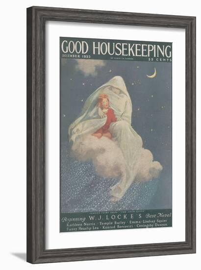 Good Housekeeping, December 1923-null-Framed Art Print