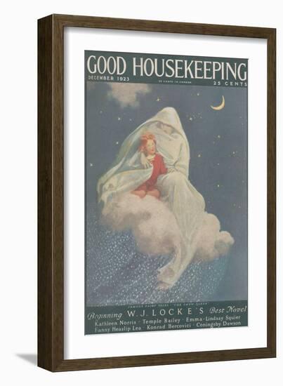 Good Housekeeping, December 1923-null-Framed Art Print