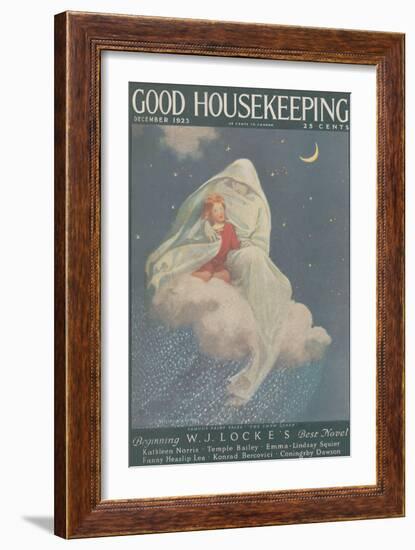 Good Housekeeping, December 1923-null-Framed Art Print