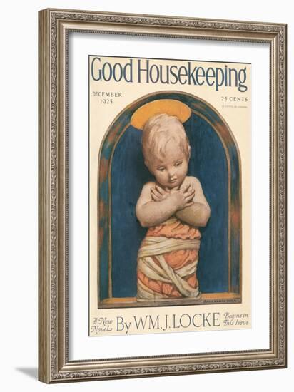 Good Housekeeping, December 1925-null-Framed Art Print