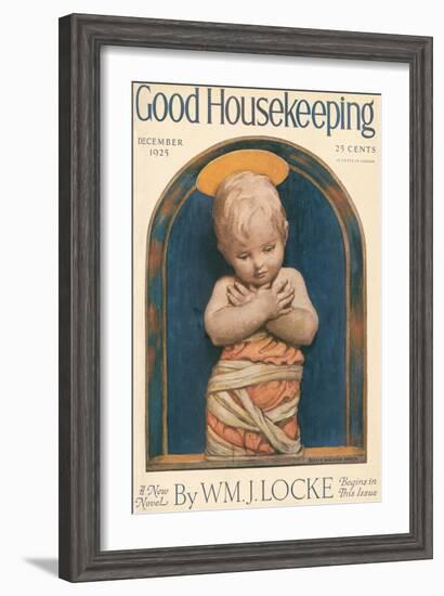 Good Housekeeping, December 1925-null-Framed Art Print