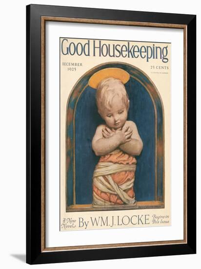 Good Housekeeping, December 1925-null-Framed Art Print