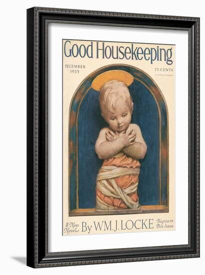 Good Housekeeping, December 1925-null-Framed Art Print