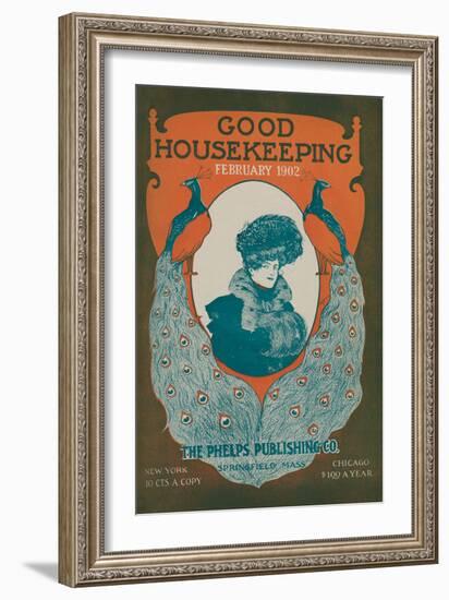 Good Housekeeping, February 1902-null-Framed Art Print