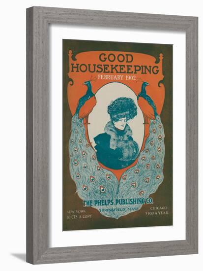 Good Housekeeping, February 1902-null-Framed Art Print