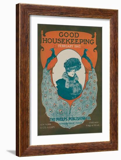 Good Housekeeping, February 1902-null-Framed Art Print