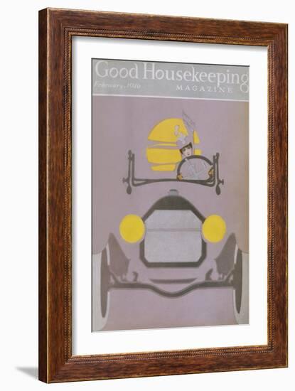 Good Housekeeping, February 1916-null-Framed Art Print