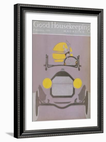 Good Housekeeping, February 1916-null-Framed Art Print