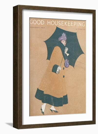 Good Housekeeping, February 1917-null-Framed Art Print