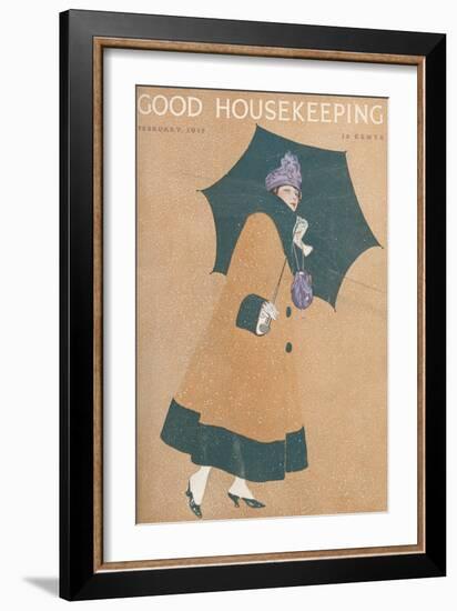 Good Housekeeping, February 1917-null-Framed Art Print