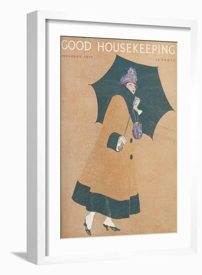 Good Housekeeping, February 1917-null-Framed Art Print