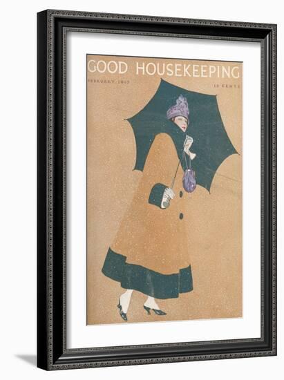 Good Housekeeping, February 1917-null-Framed Art Print