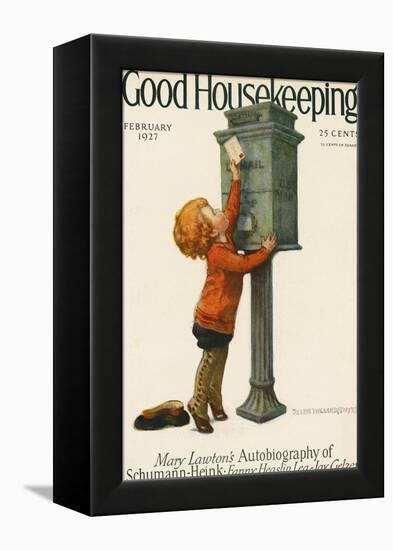 Good Housekeeping, February 1927-null-Framed Stretched Canvas