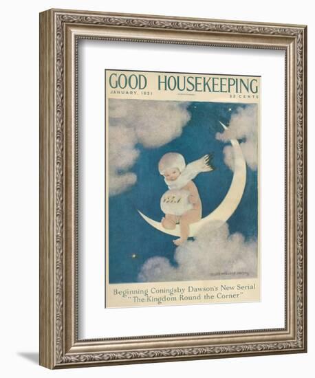 Good Housekeeping, January 1921-null-Framed Art Print