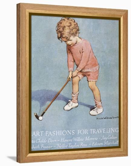 Good Housekeeping, July, 1928-null-Framed Stretched Canvas