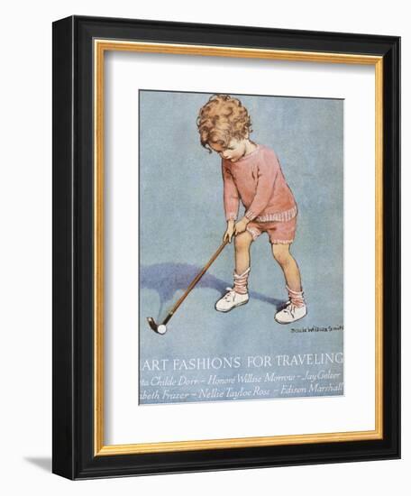 Good Housekeeping, July, 1928-null-Framed Premium Giclee Print